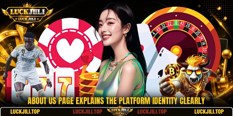 About Us page explains the platform identity clearly About Us page explains the platform identity clearly
