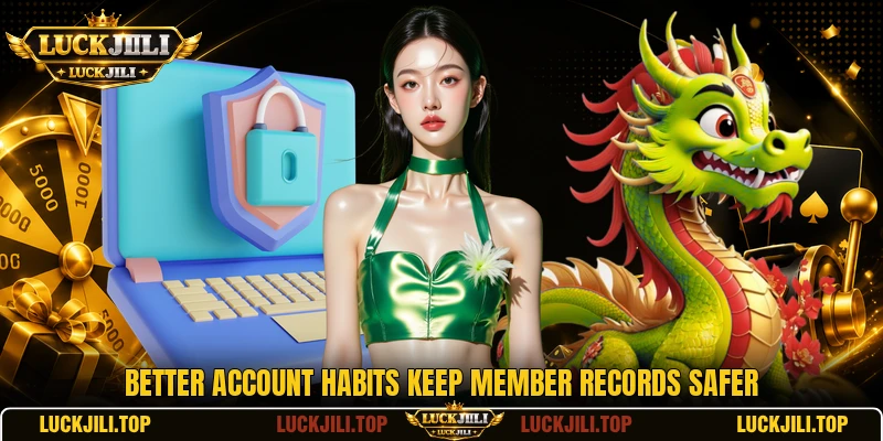 Better account habits keep member records safer