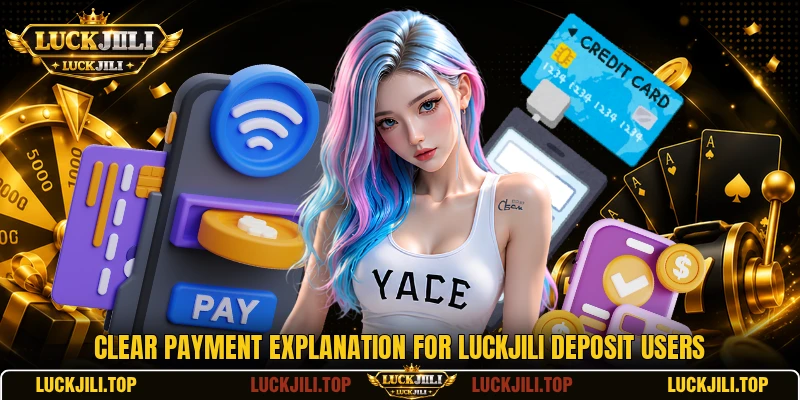 Clear payment explanation for LUCKJILI deposit users