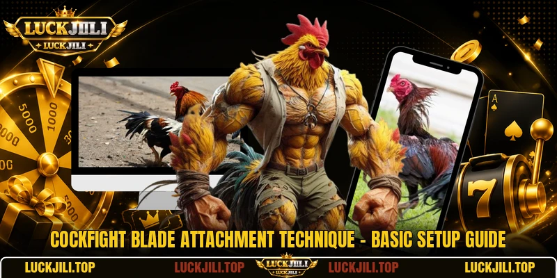 Cockfight Blade Attachment Technique - Basic Setup Guide