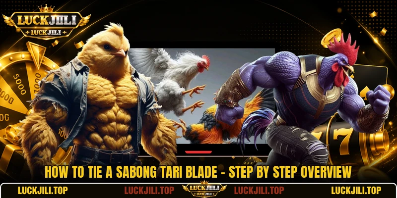 How To Tie A Sabong Tari Blade - Step By Step Overview